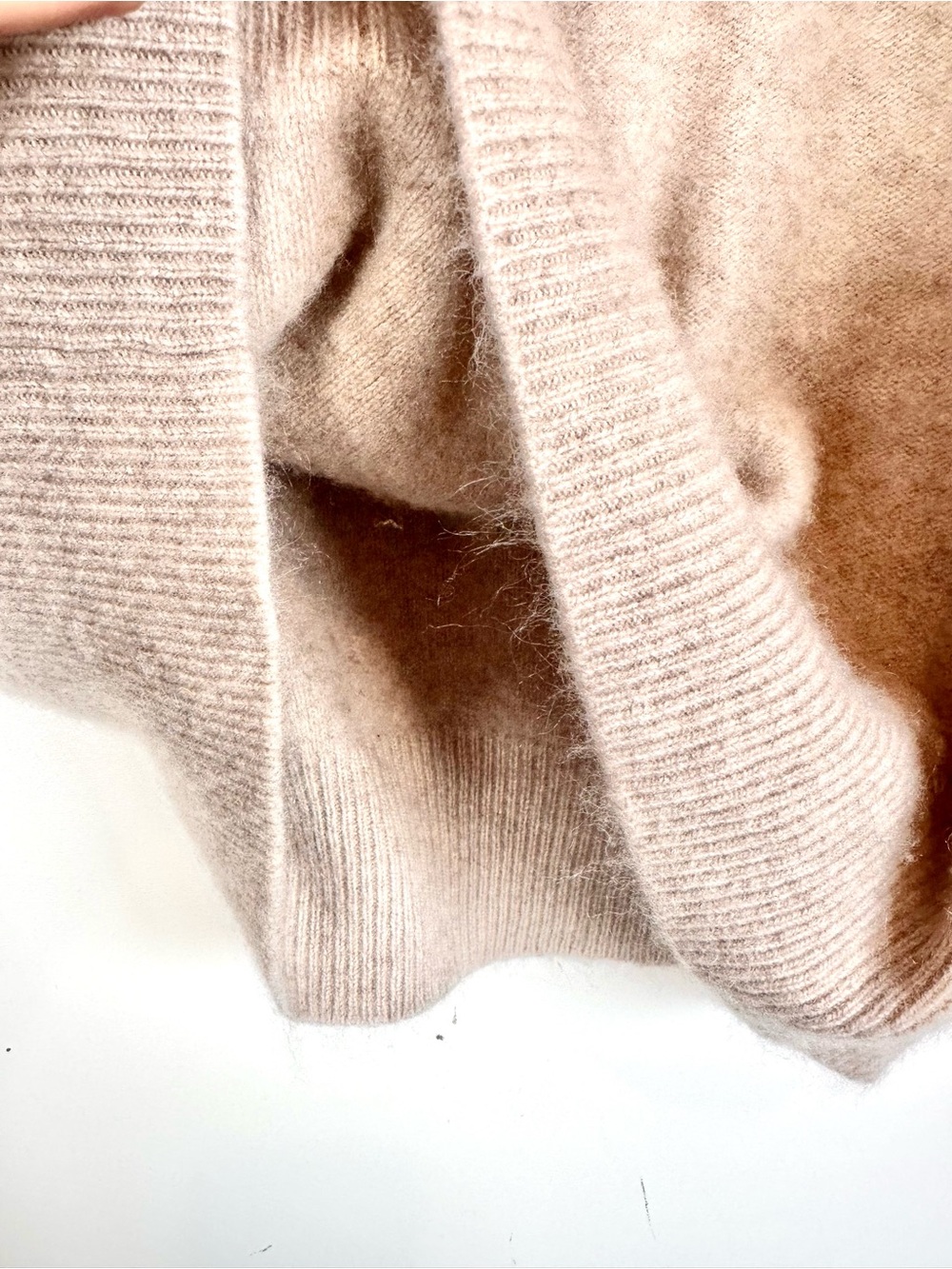 Tahari 100% 2-Ply Cashmere Mock Neck Womens Sweater L Soft Luxury Knit - Picture 8 of 12